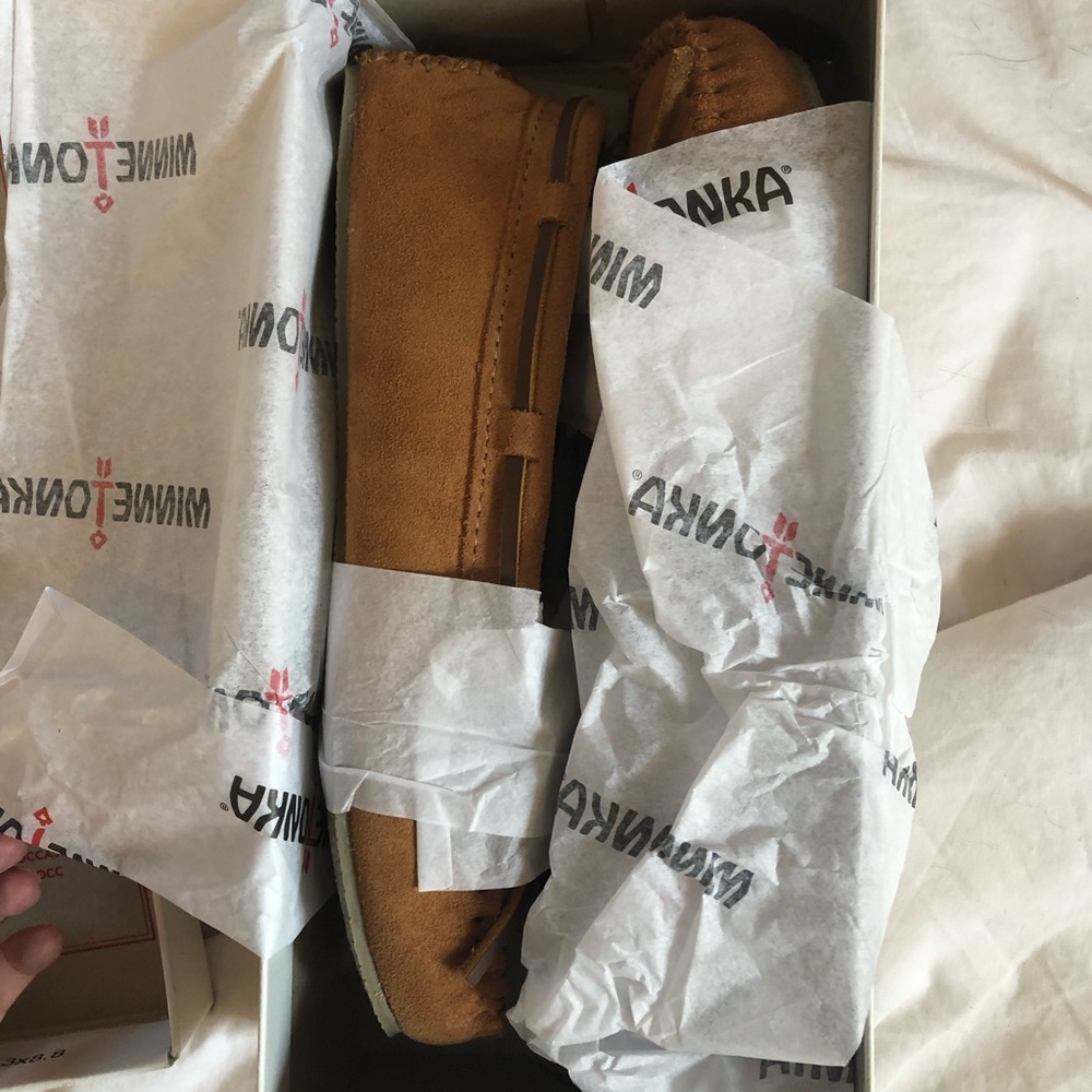 Caramel Brown Moccasin Brand New